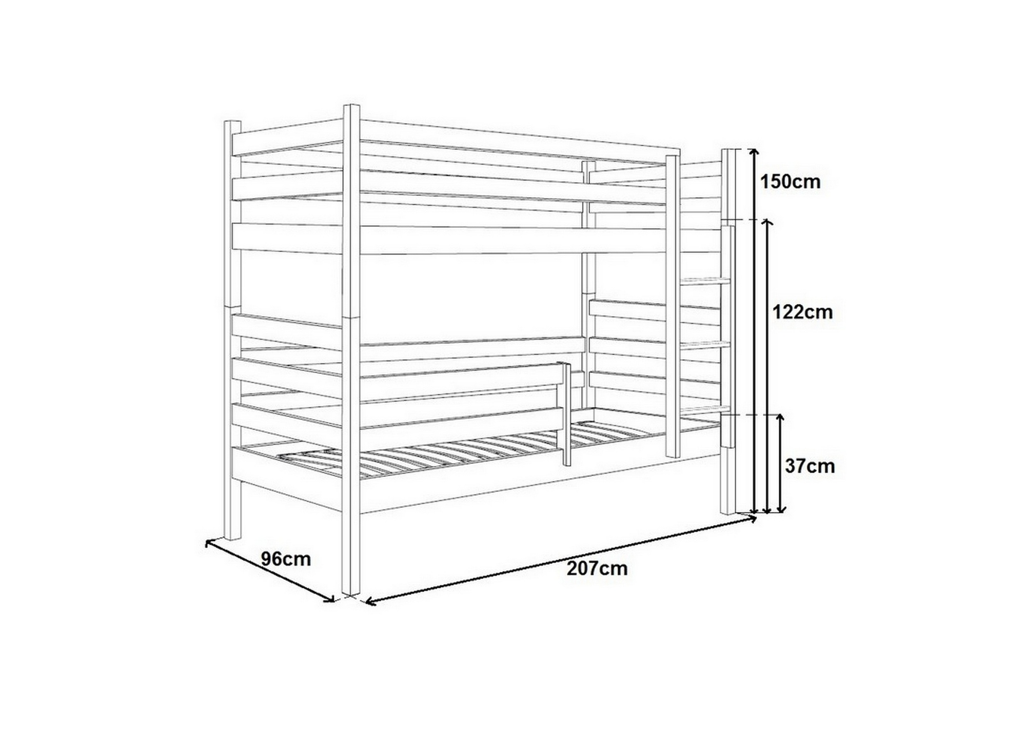 Lit Superpose En Bois Blanc : DECO IN PARIS – Lits superposes en bois blanc mathilde pologne Lit Superpose En Bois Blanc : DECO IN PARIS – Lits superposes en bois blanc mathilde pologne