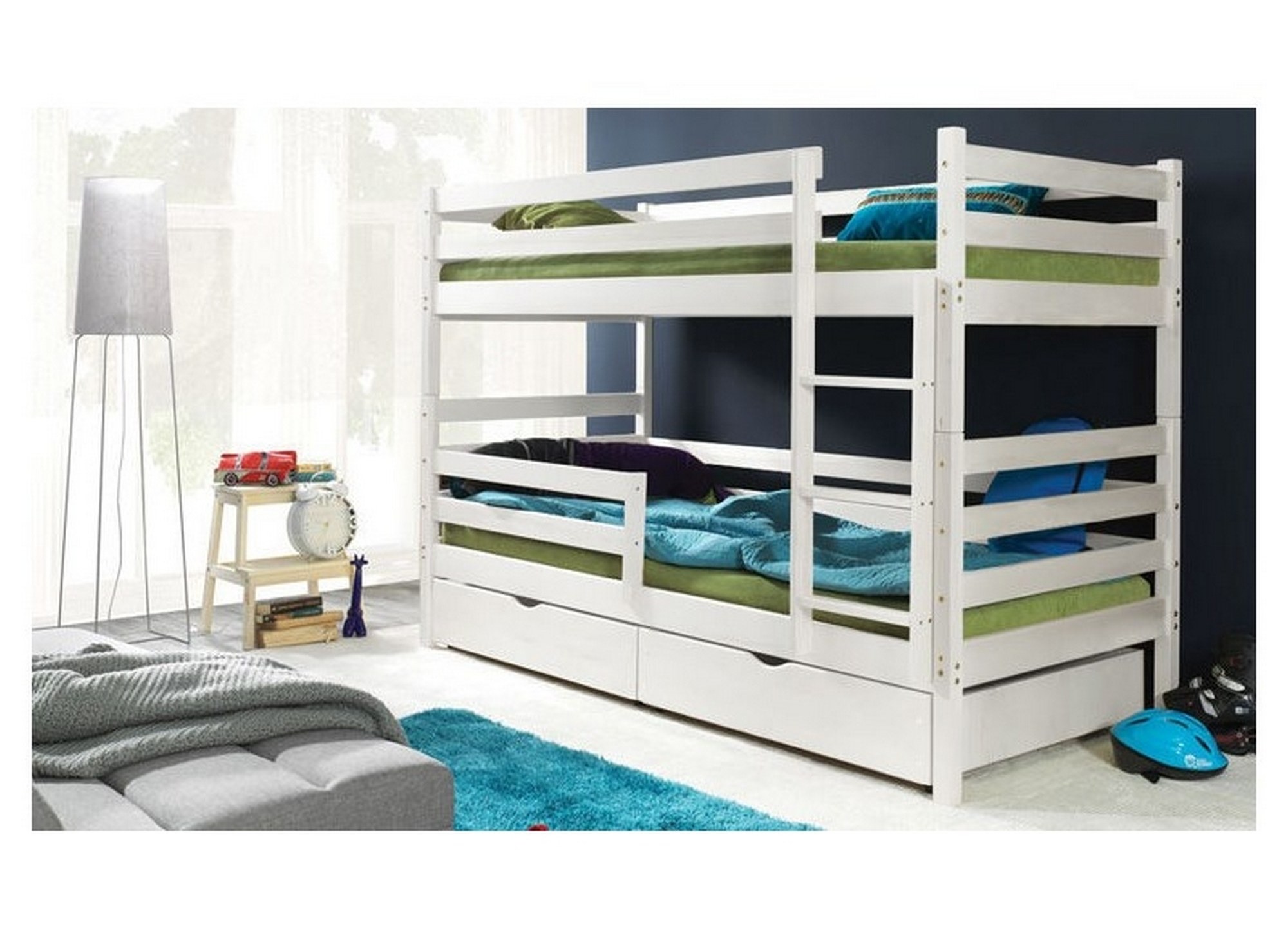 Lit En Bois Blanc : & Literie Chambre enfant Lits superpos?s en bois blanc Mathilde Lit En Bois Blanc : & Literie Chambre enfant Lits superpos?s en bois blanc Mathilde