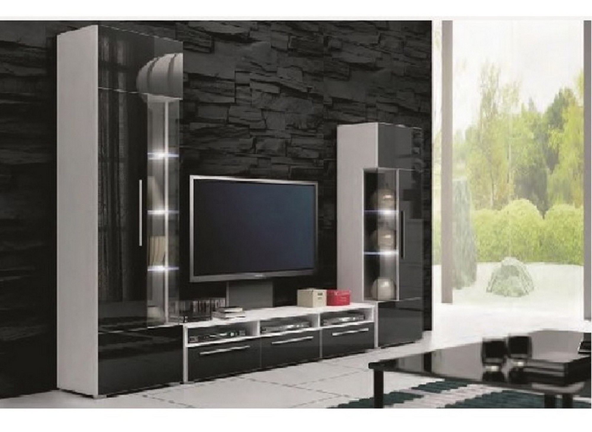 Meuble Tv Bas Led : Meuble Meuble Tv Ensemble Meuble Bas Tv Design Noir Avec Led Andal Meuble Tv Bas Led : Meuble Meuble Tv Ensemble Meuble Bas Tv Design Noir Avec Led Andal