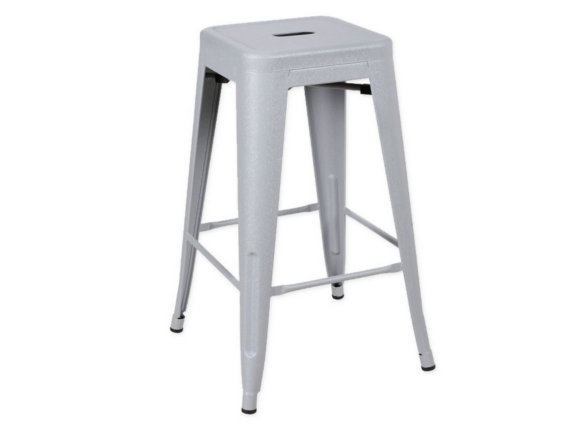 deco in tabouret de bar en metal gris laque king deco in tabouret de bar en metal gris laque king