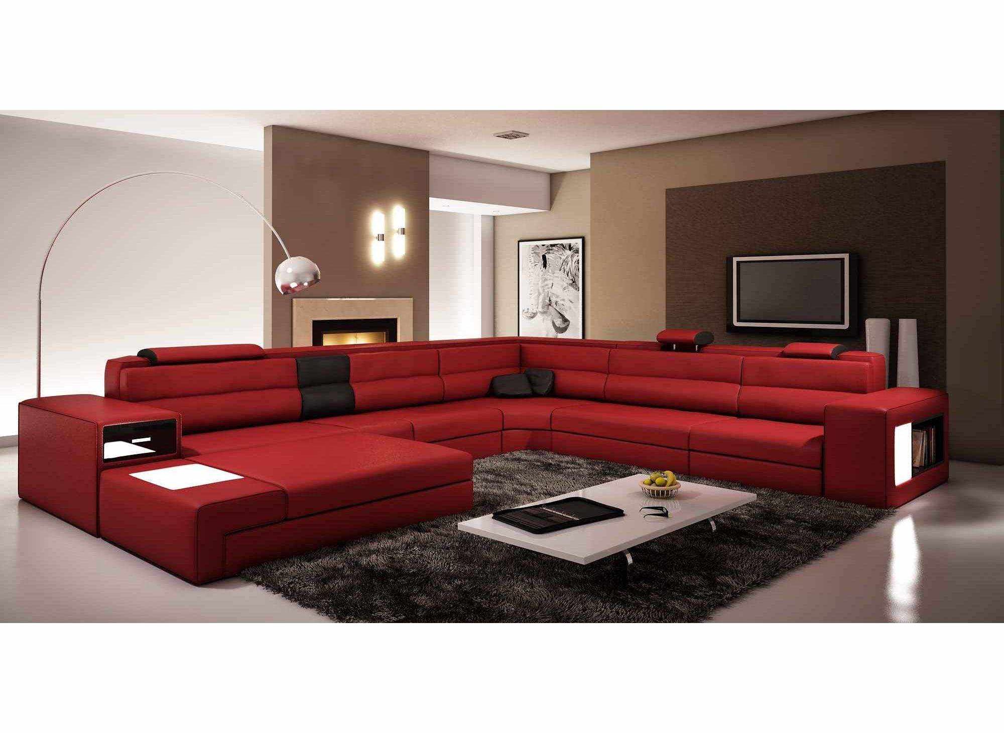 Salon rouge et lin: actualite quelles couleurs adopter style ...