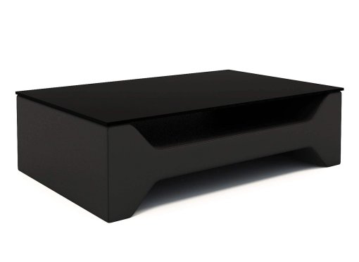 Table basse design noir CELIA