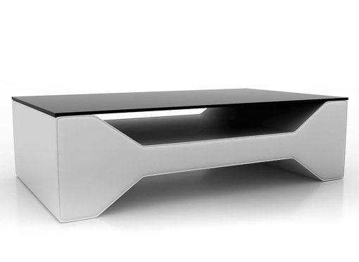 Table basse design blanche CELIA