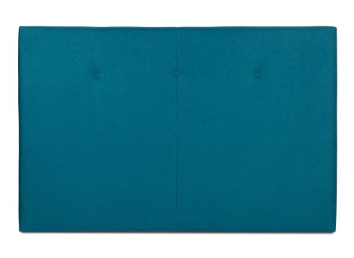 Tête de lit 160 capitonnée en tissu bleu DORIANE