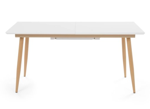 Table scandinave extensible blanche 8-10 personnes ASTRID