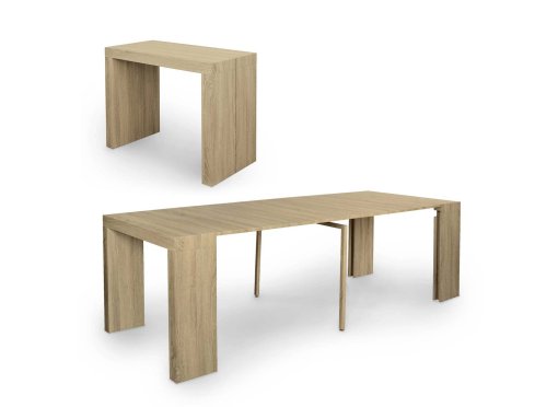 Table console extensible en bois 10 personnes PALOMA