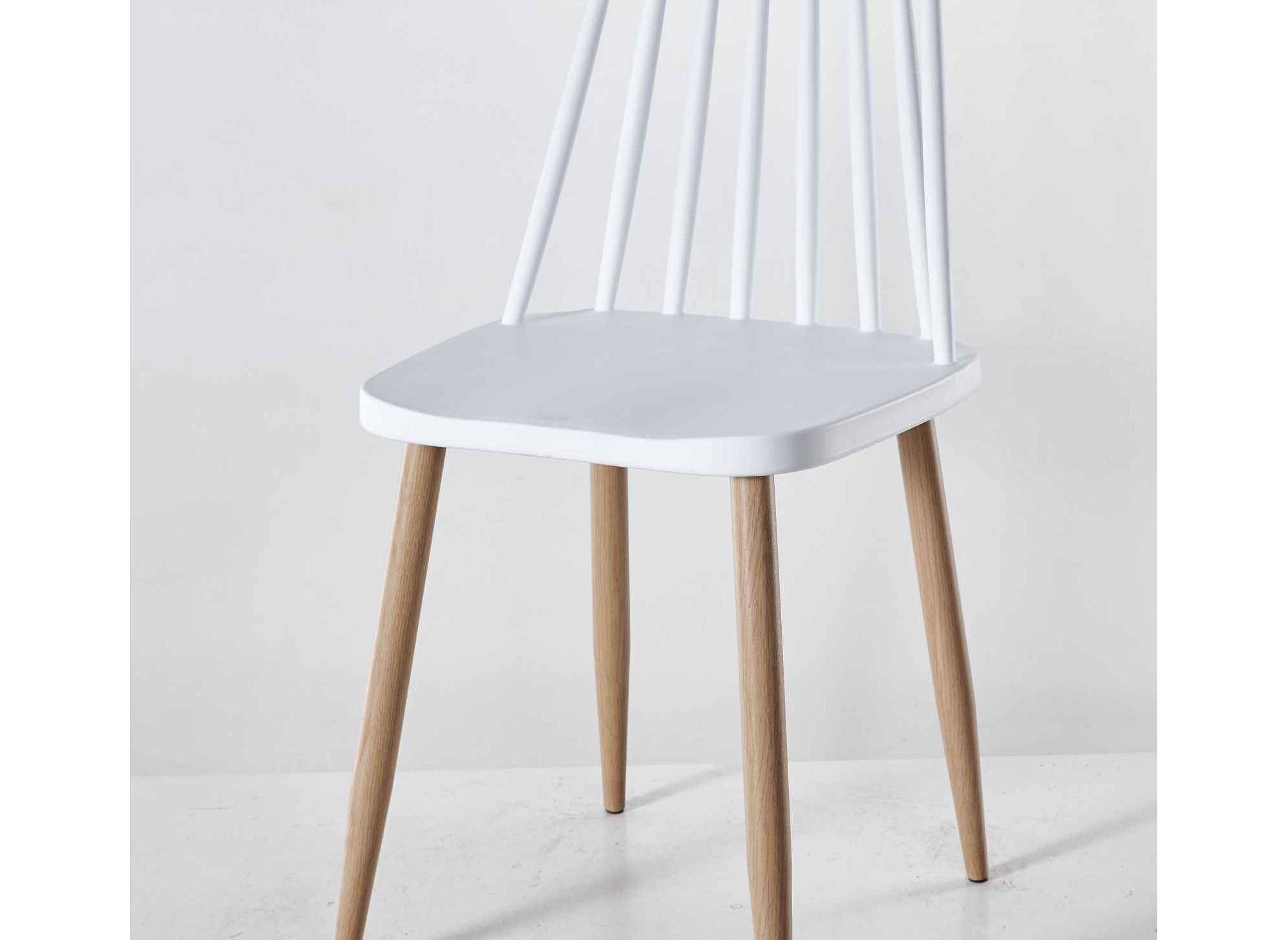 DECO IN PARIS  4_lot de 4 chaises scandinaves blanches berta berta