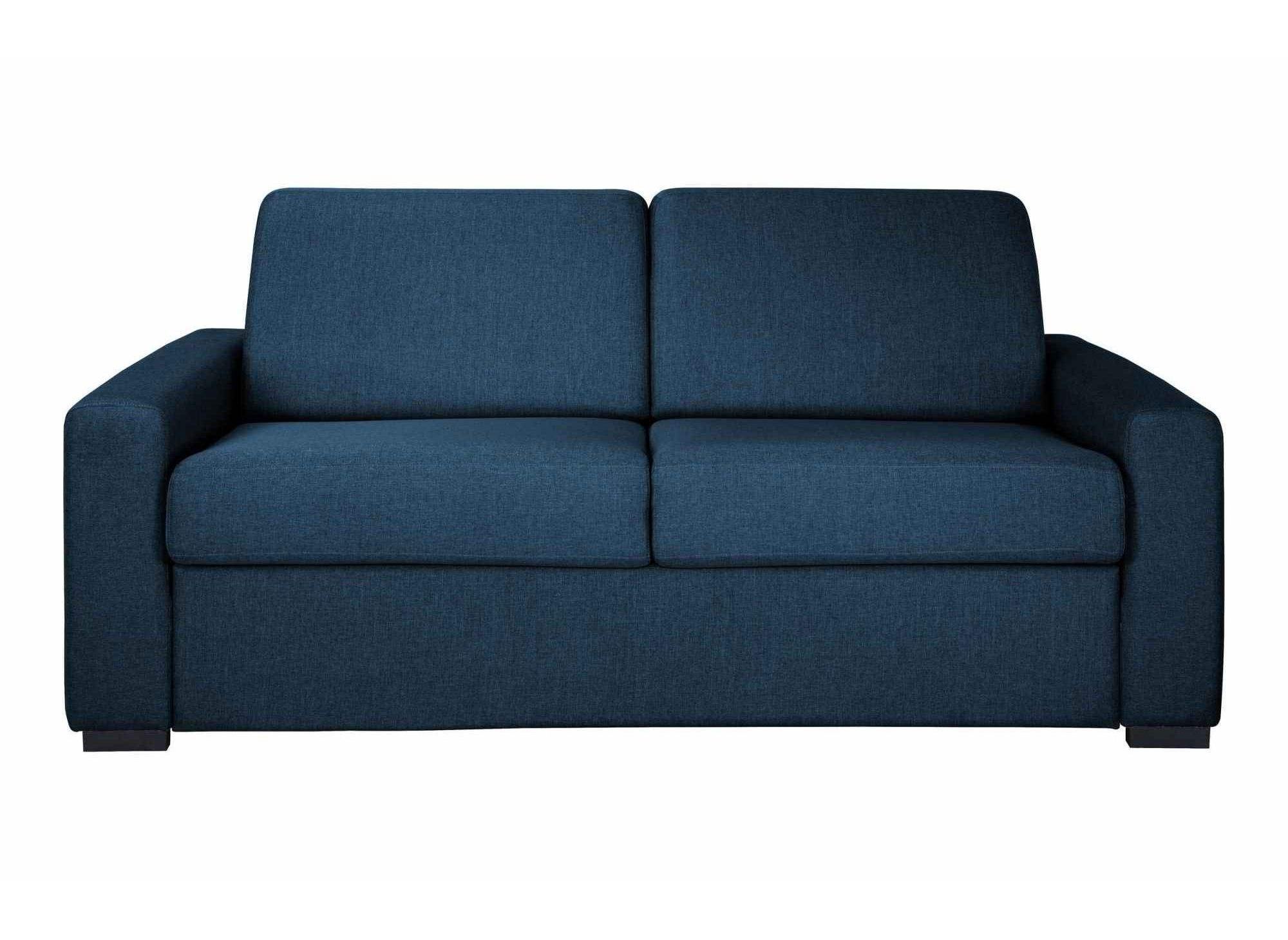 Denim Tissu Ouverture Places Bleu Express Matelas Cm 3 Canapé En Convertible 18 Louna Luxe zMVpGLqUS