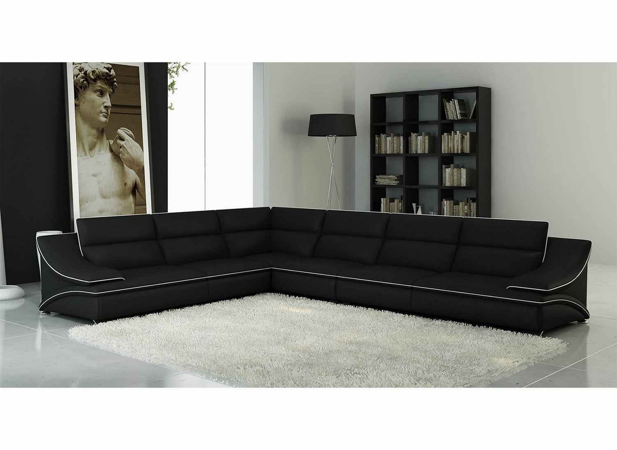 Canapé Modulable Noir