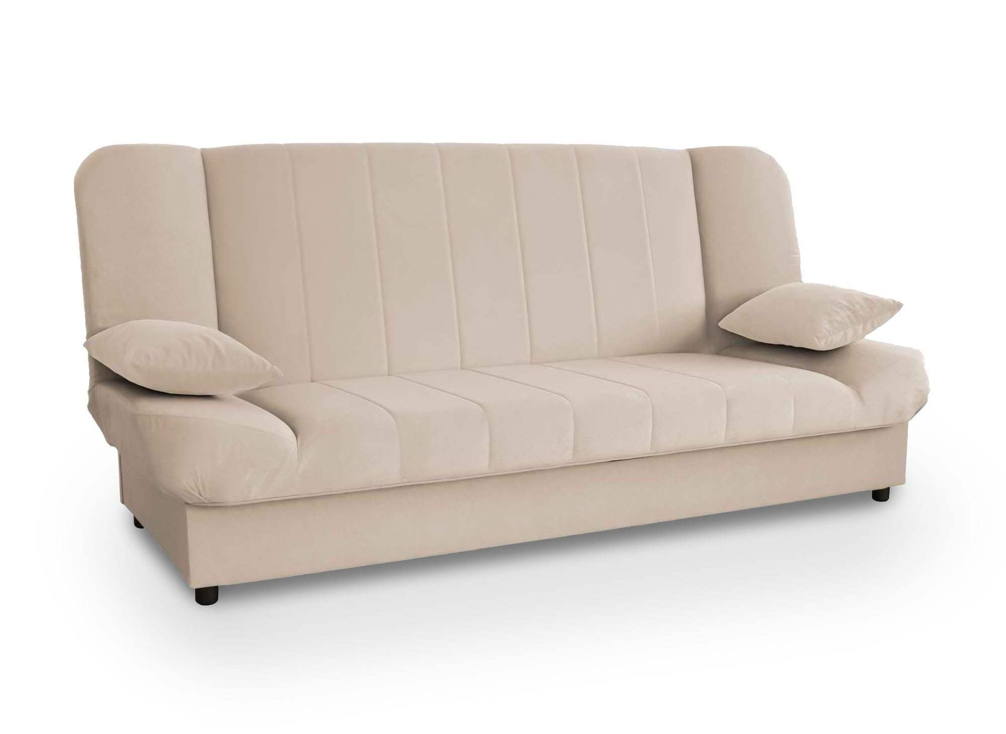 Canapé clic-clac convertible beige KOTI