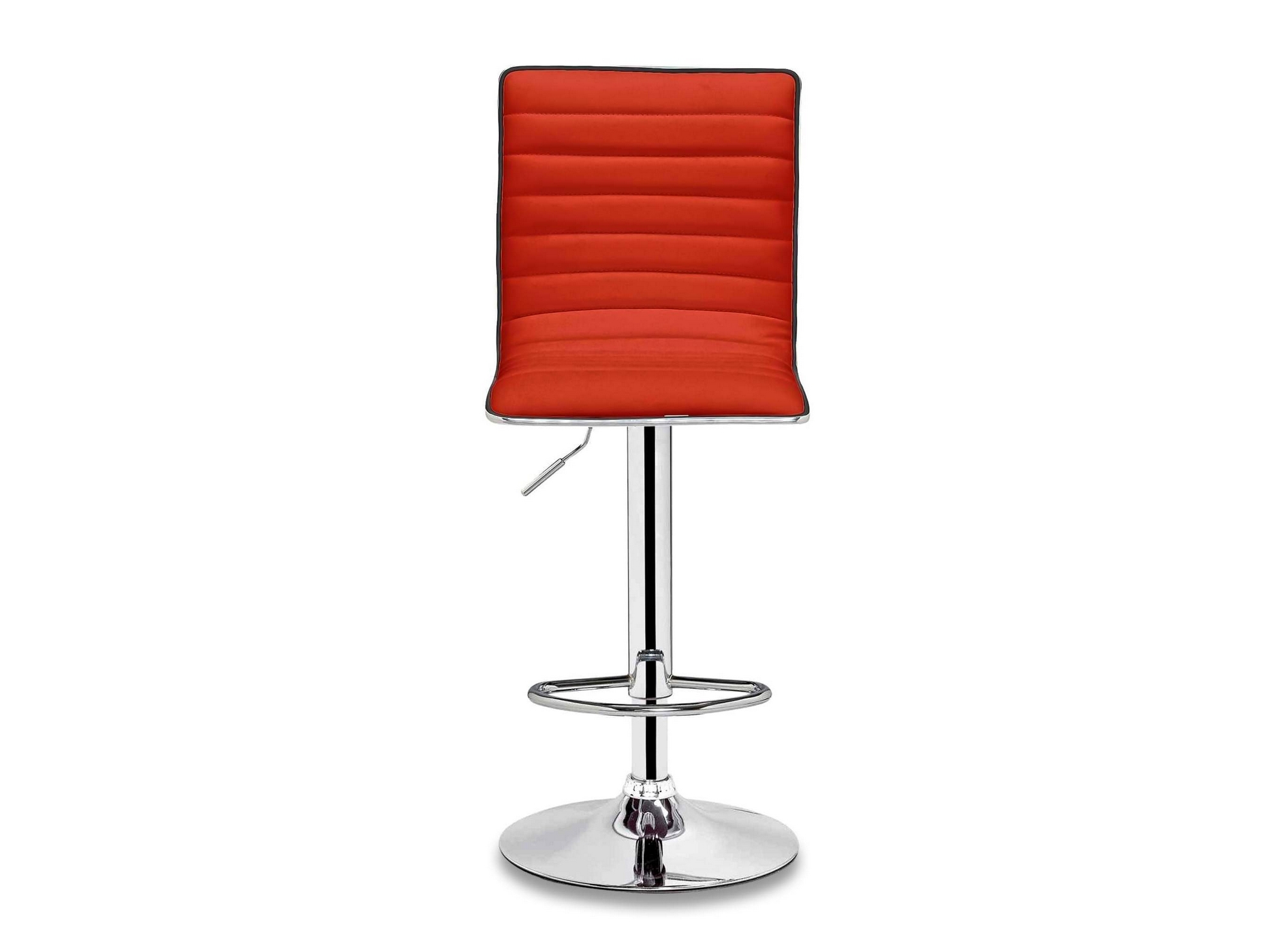 Lot de 2 tabourets de bar rouge LOCAS