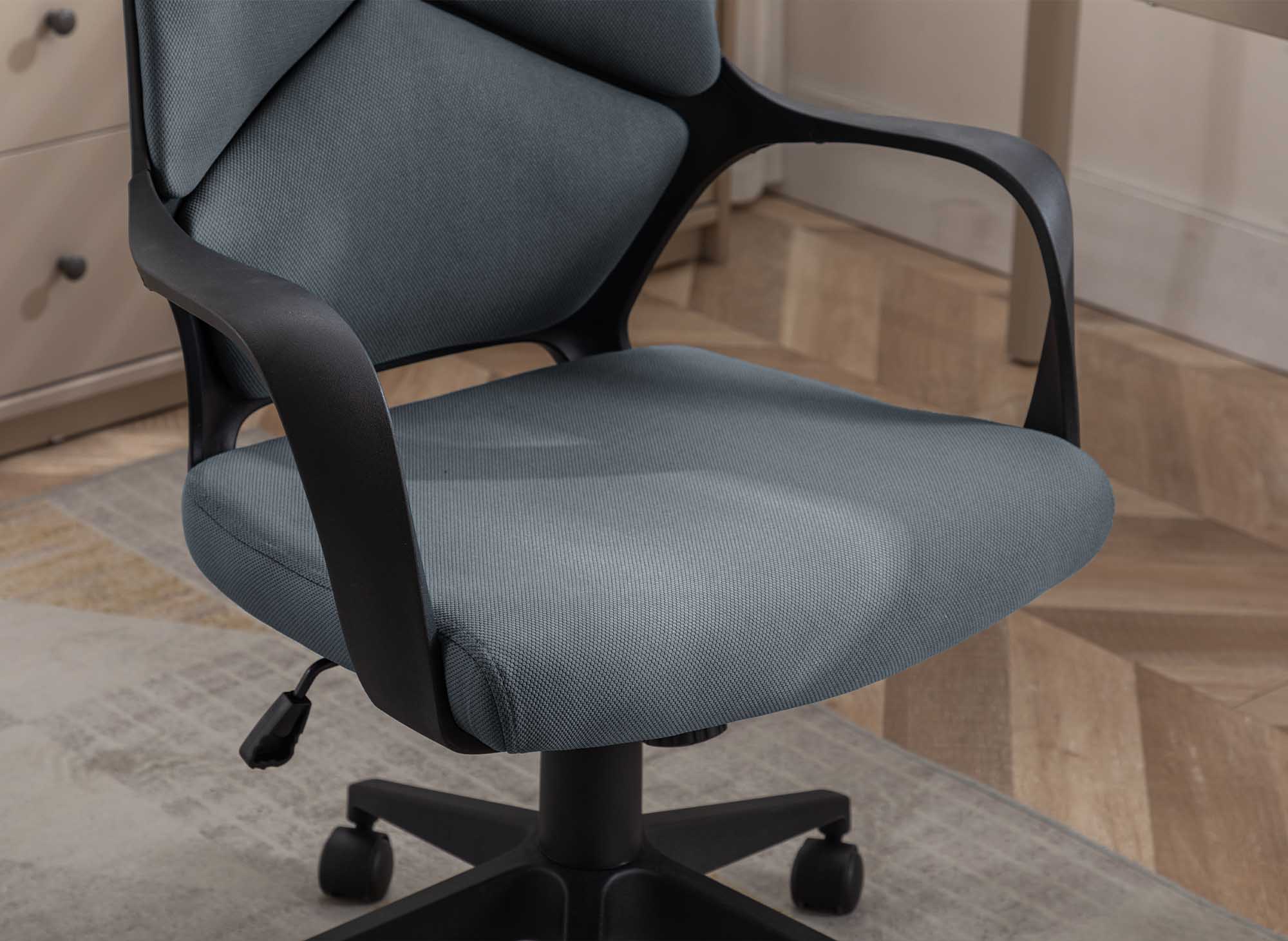 Fauteuil de bureau TIMON confortable et design gris