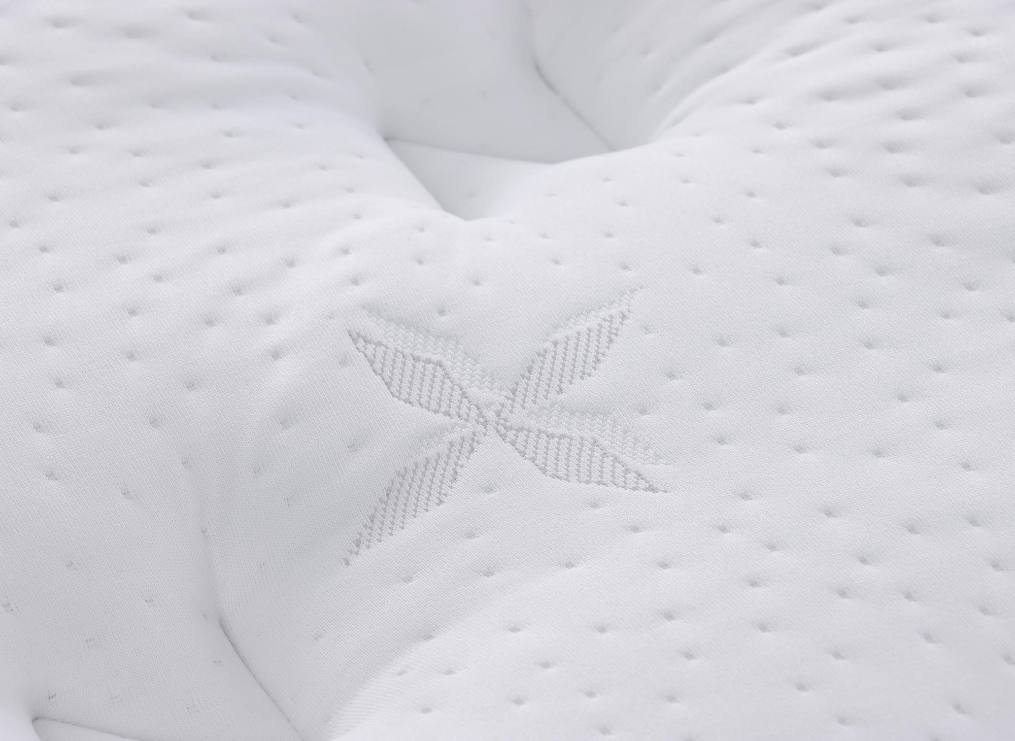 Matelas hybride ressorts ensachés 160 x 200 cm épaisseur 30 cm RAFAEL
