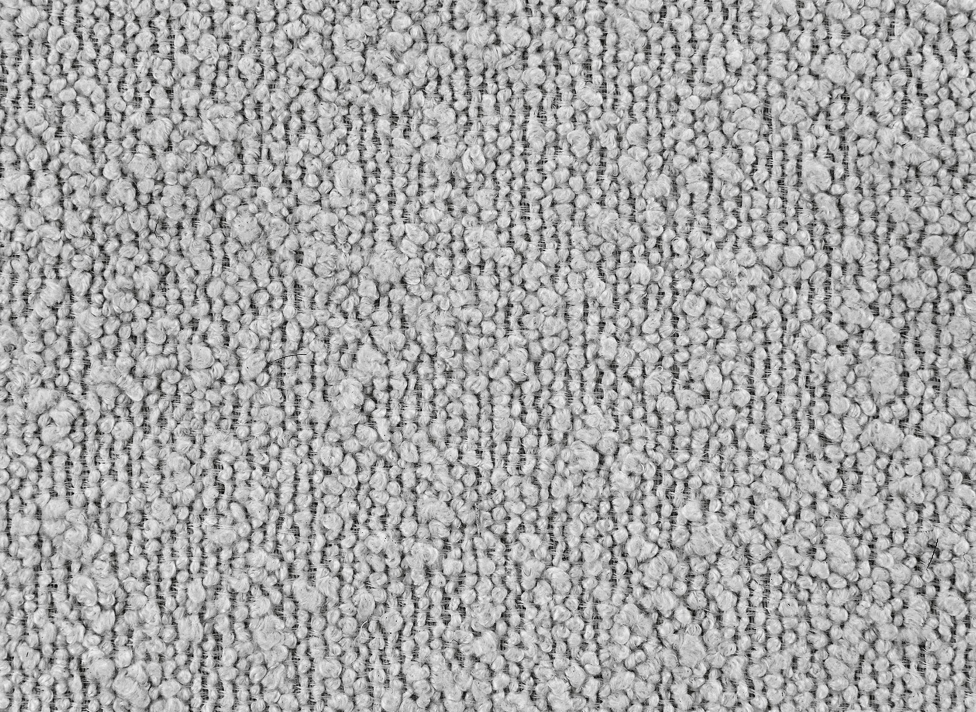 Canapé d'angle effet peau de mouton gris BELLA - Angle gauche