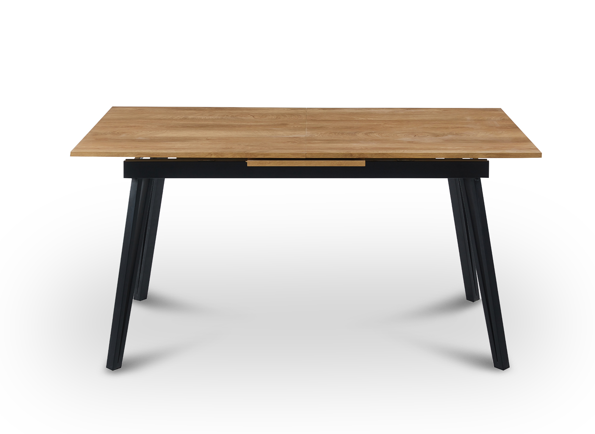 Table à manger à rallonge couleur chêne MENO