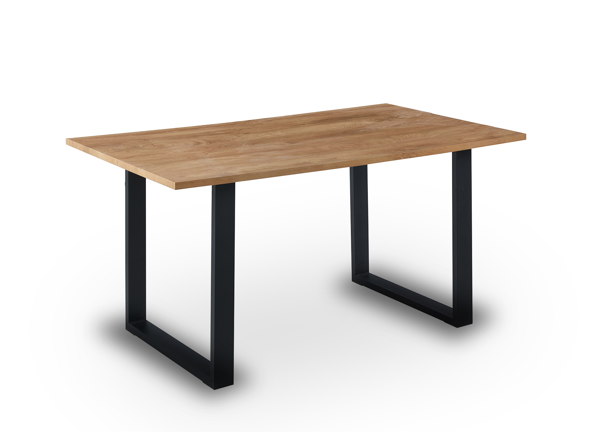 Table à manger rectangulaire couleur chêne LINE