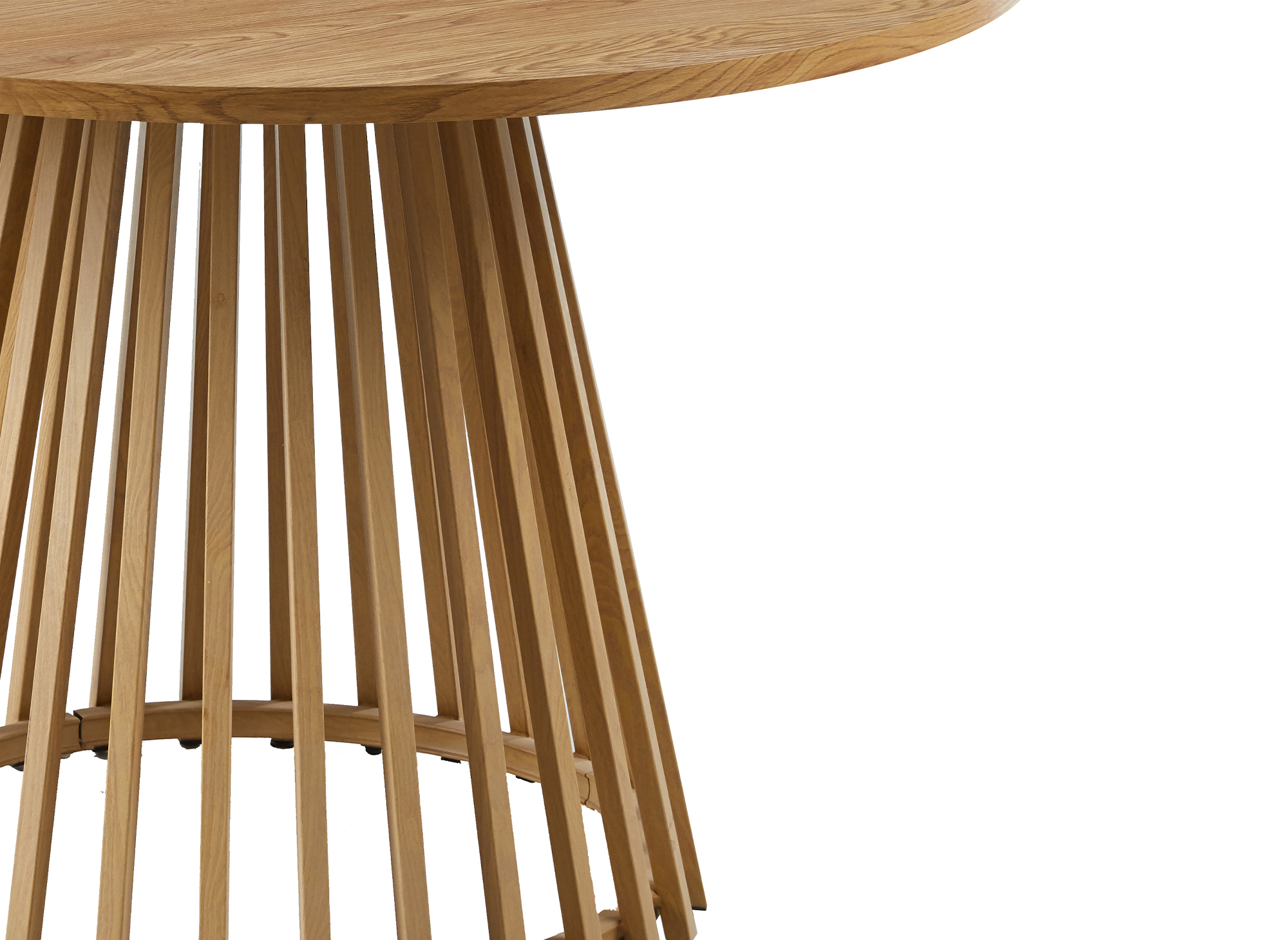 Table à manger ronde pied design  HIBEA