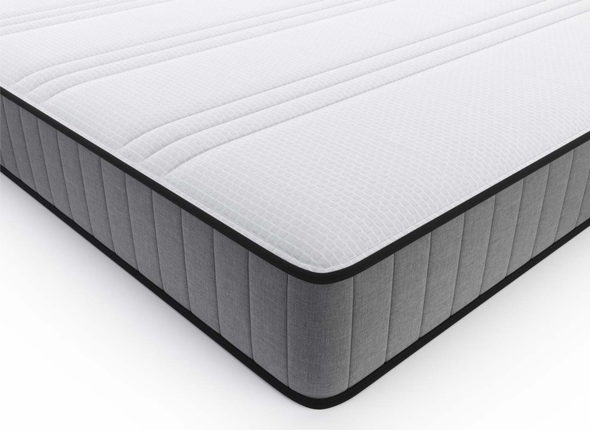 Ensemble 180x200 sommier tapissier + Matelas  en mousse 20 cm - AWAN