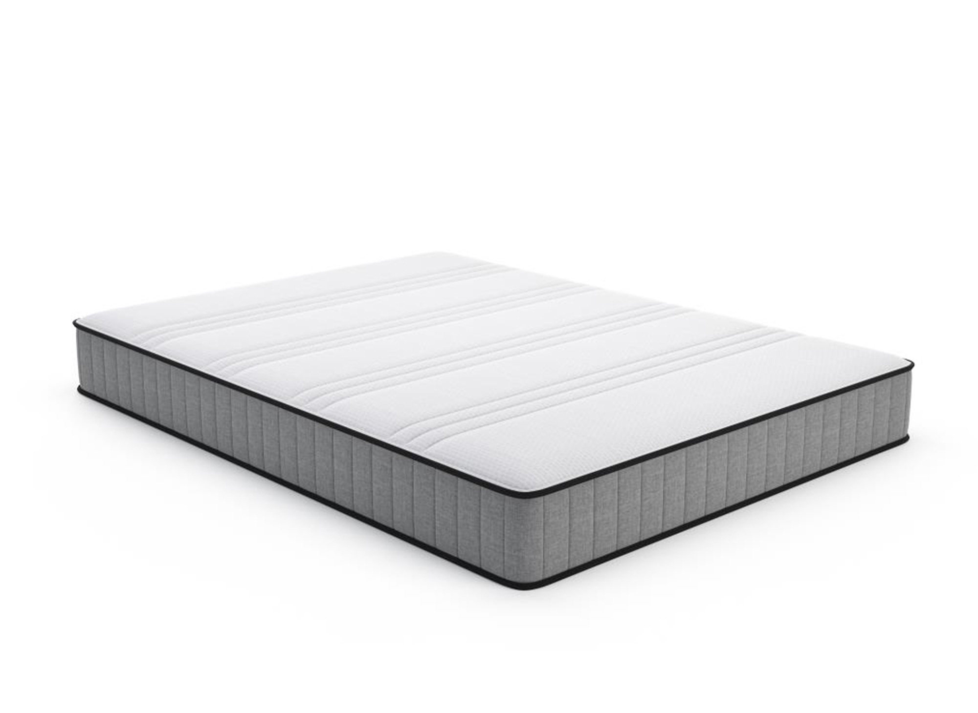 Ensemble 180x200 sommier tapissier + Matelas  en mousse 20 cm - AWAN