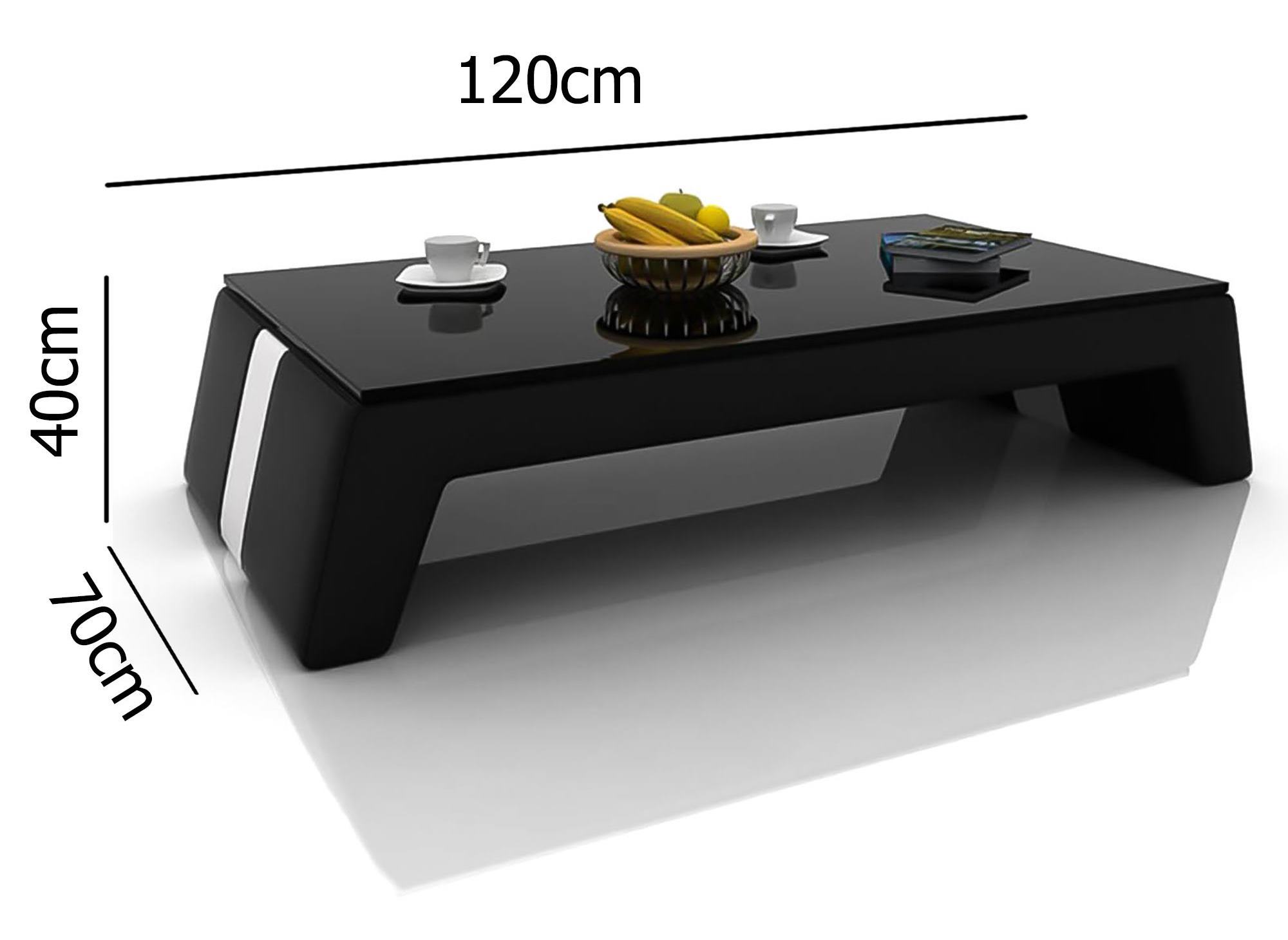 table basse design noir
