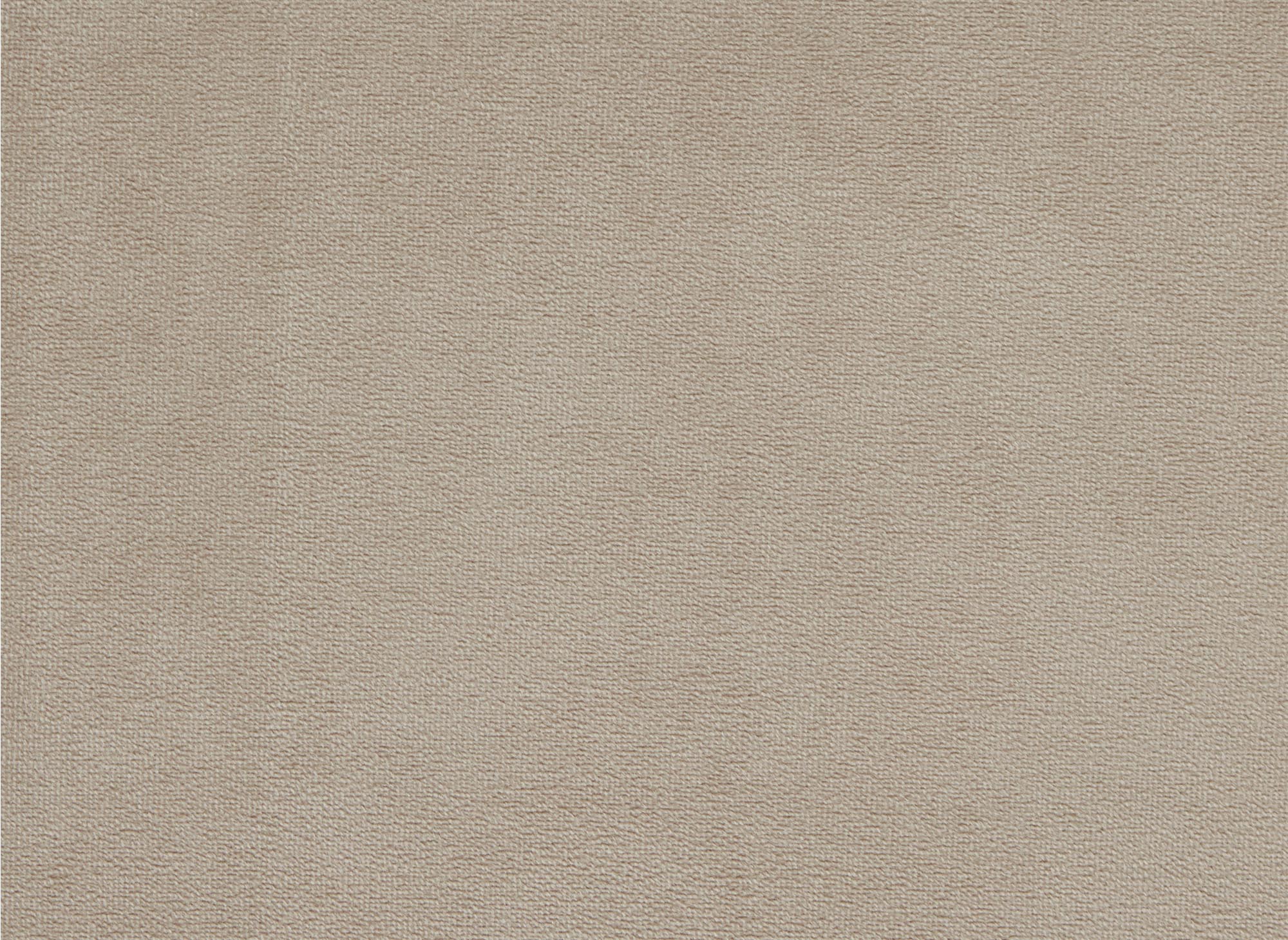 Canapé 3 places en velours beige COSMO