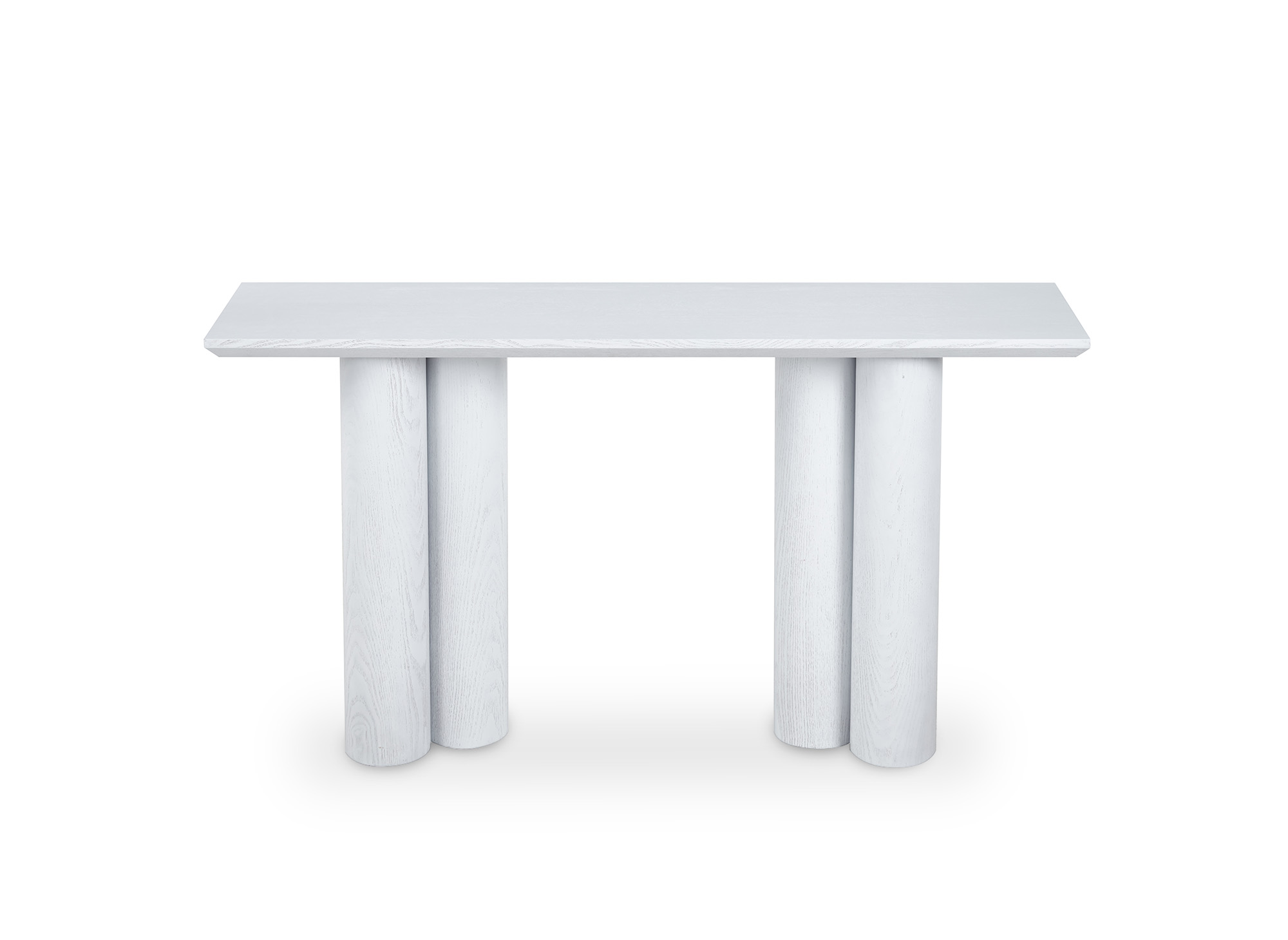 Console blanche pieds forme organique ROSALIA