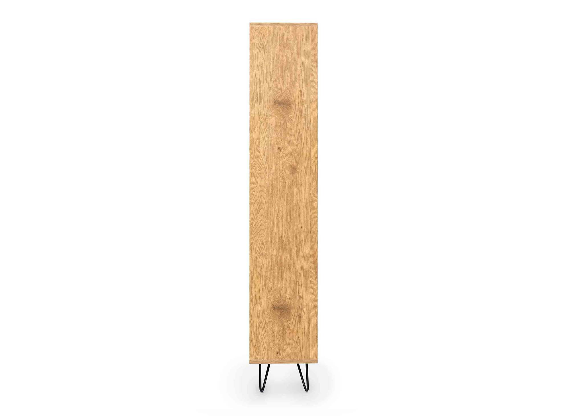 Bibliothèque en bois 2 tiroirs 3 étagères DARINA