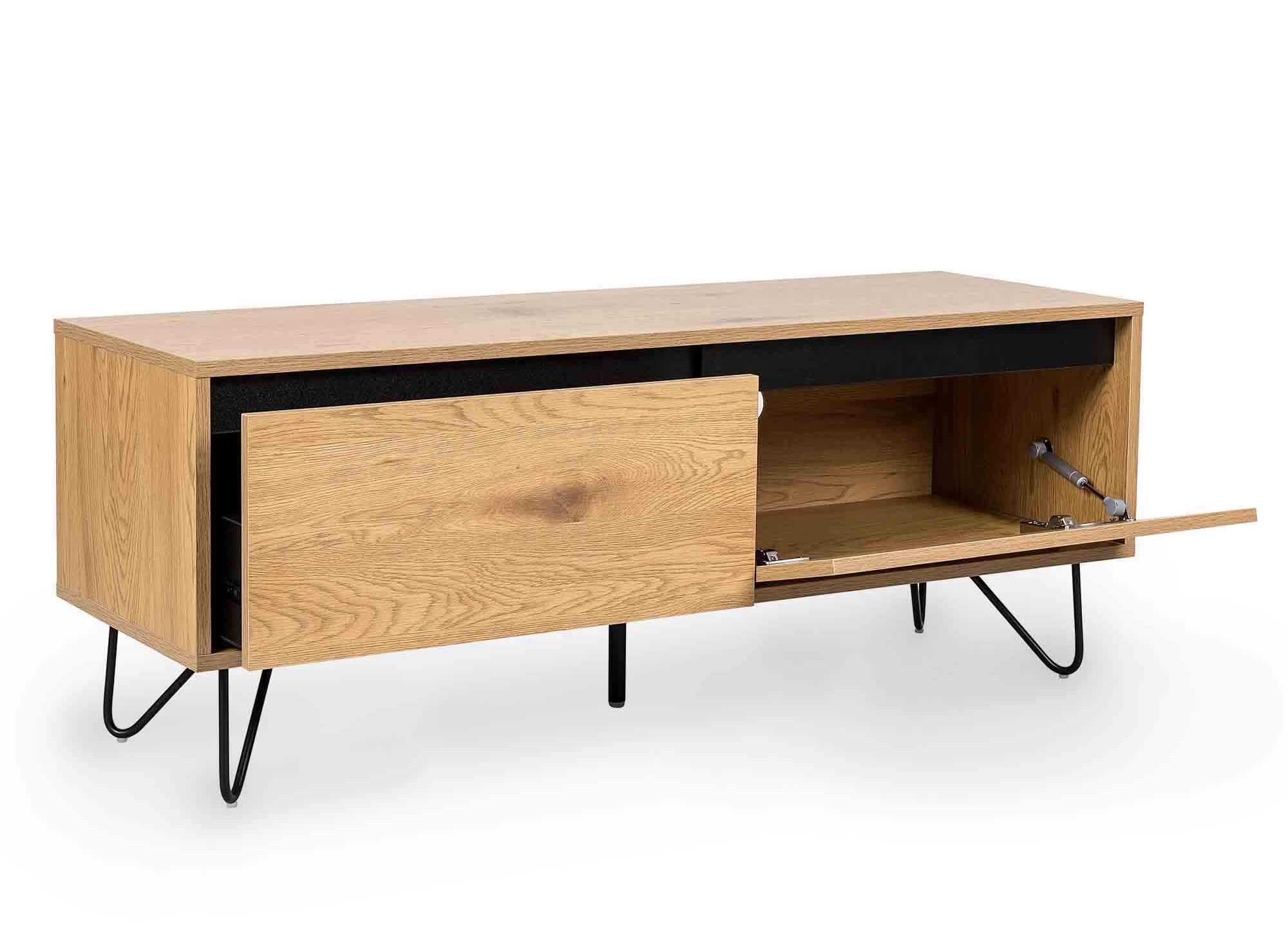 Meuble TV avec 1 tiroir 1 porte DARINA en bois