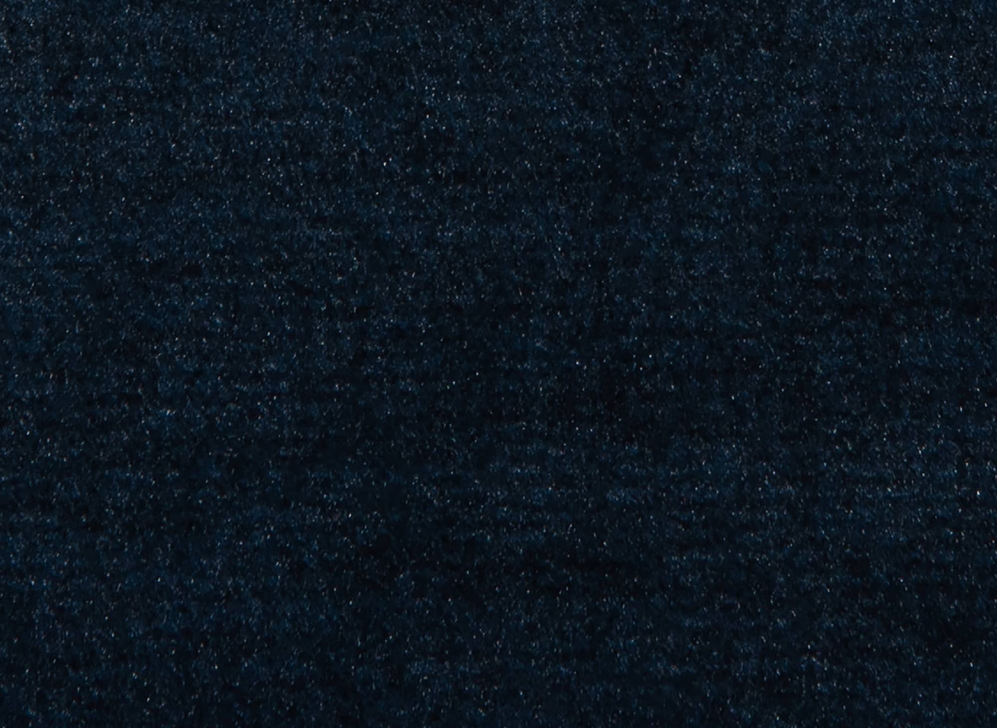 Lit boxspring 160x200 avec coffre de rangement en velours bleu foncé ADELE