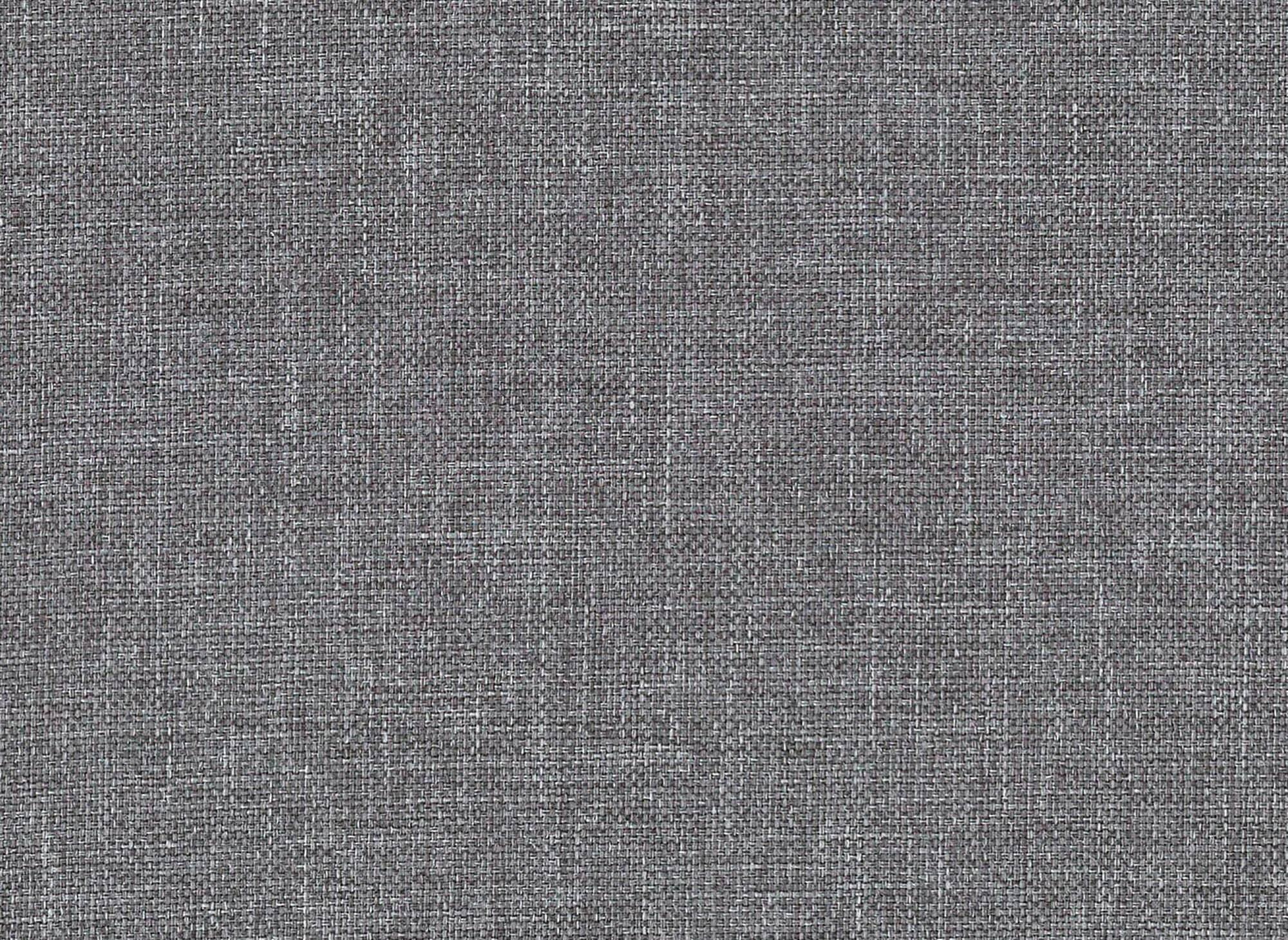 Lit boxspring 180x200 avec coffre de rangement en tissu gris - AKADIA