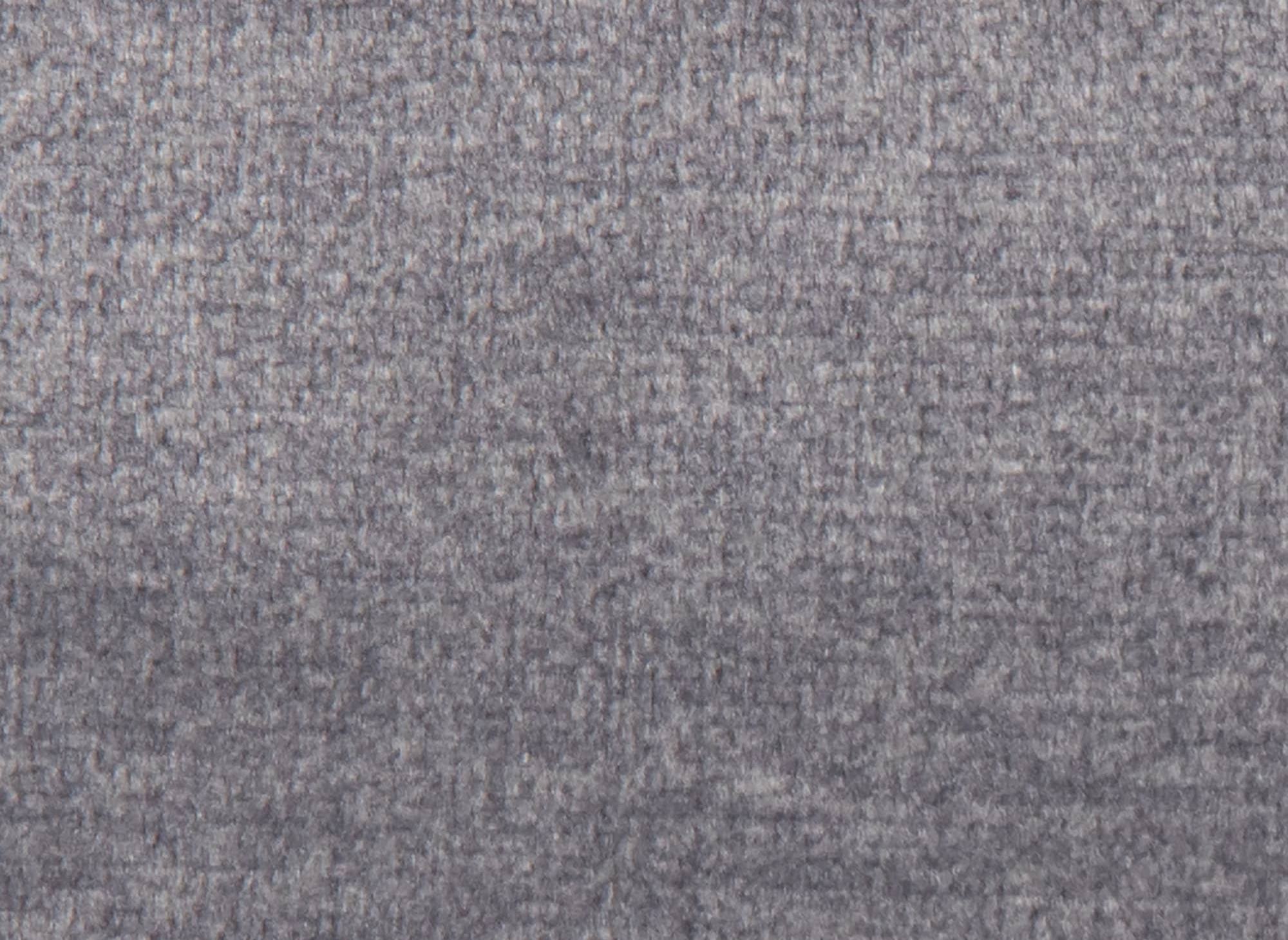 Lit boxspring 140x200 avec coffre de rangement en velours gris DAKOTA