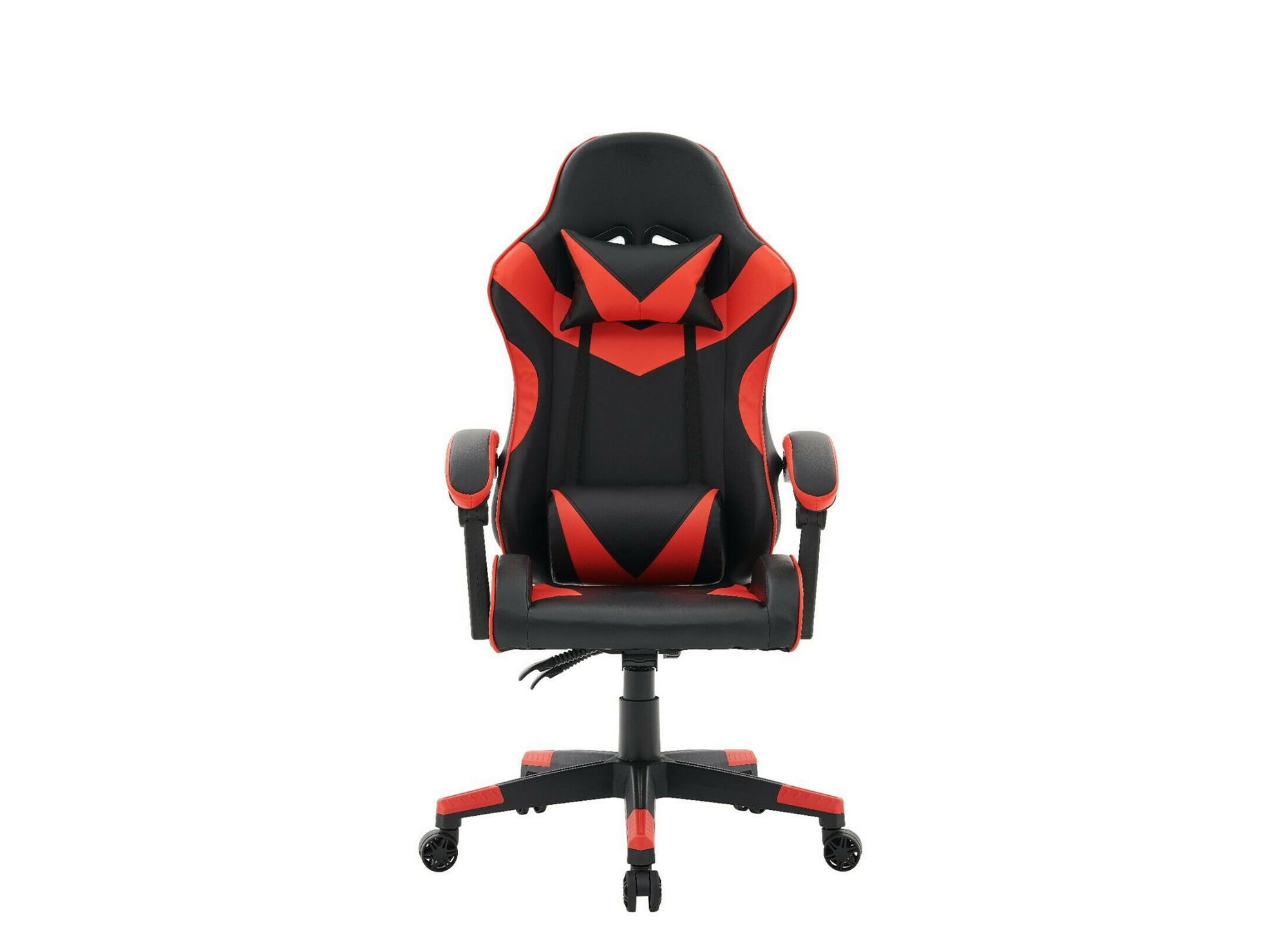 Fauteuil gaming  en simili cuir noir et rouge PIXEL