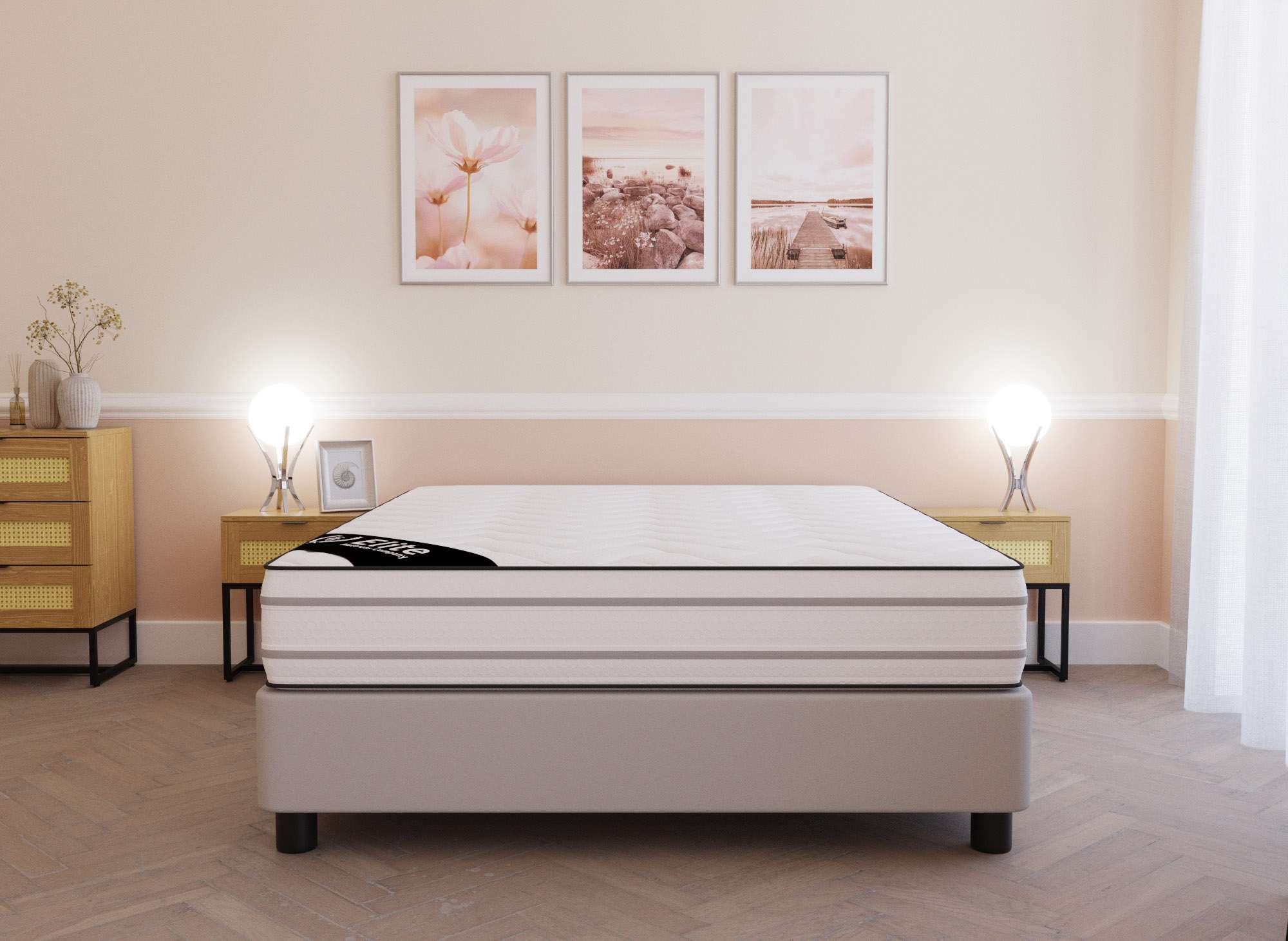 Matelas mémoire de forme 140 x 190 cm épaisseur 25 cm