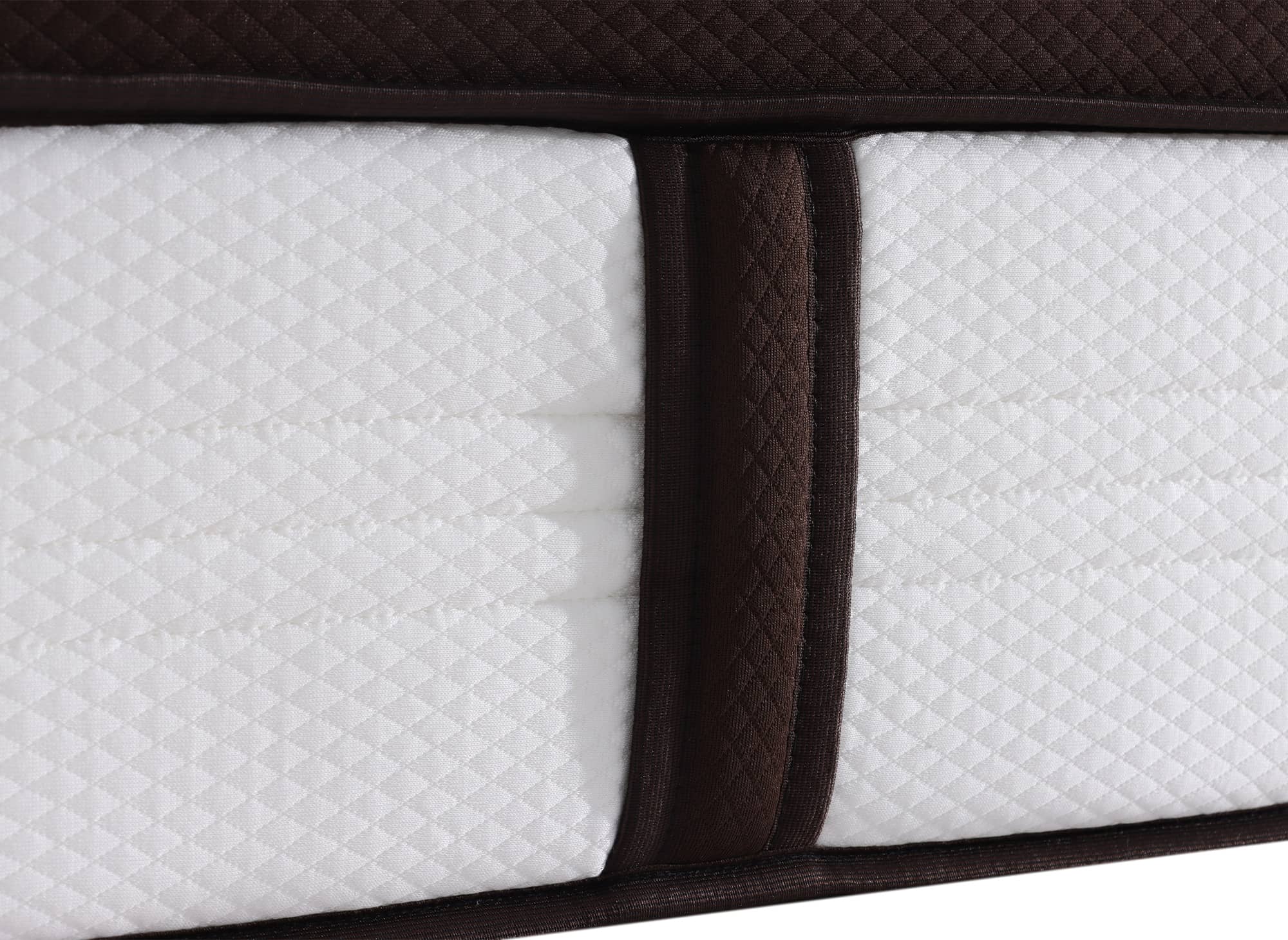 Matelas hybride mousse et ressorts ensachés 160 x 200 cm épaisseur 30 cm MANOA