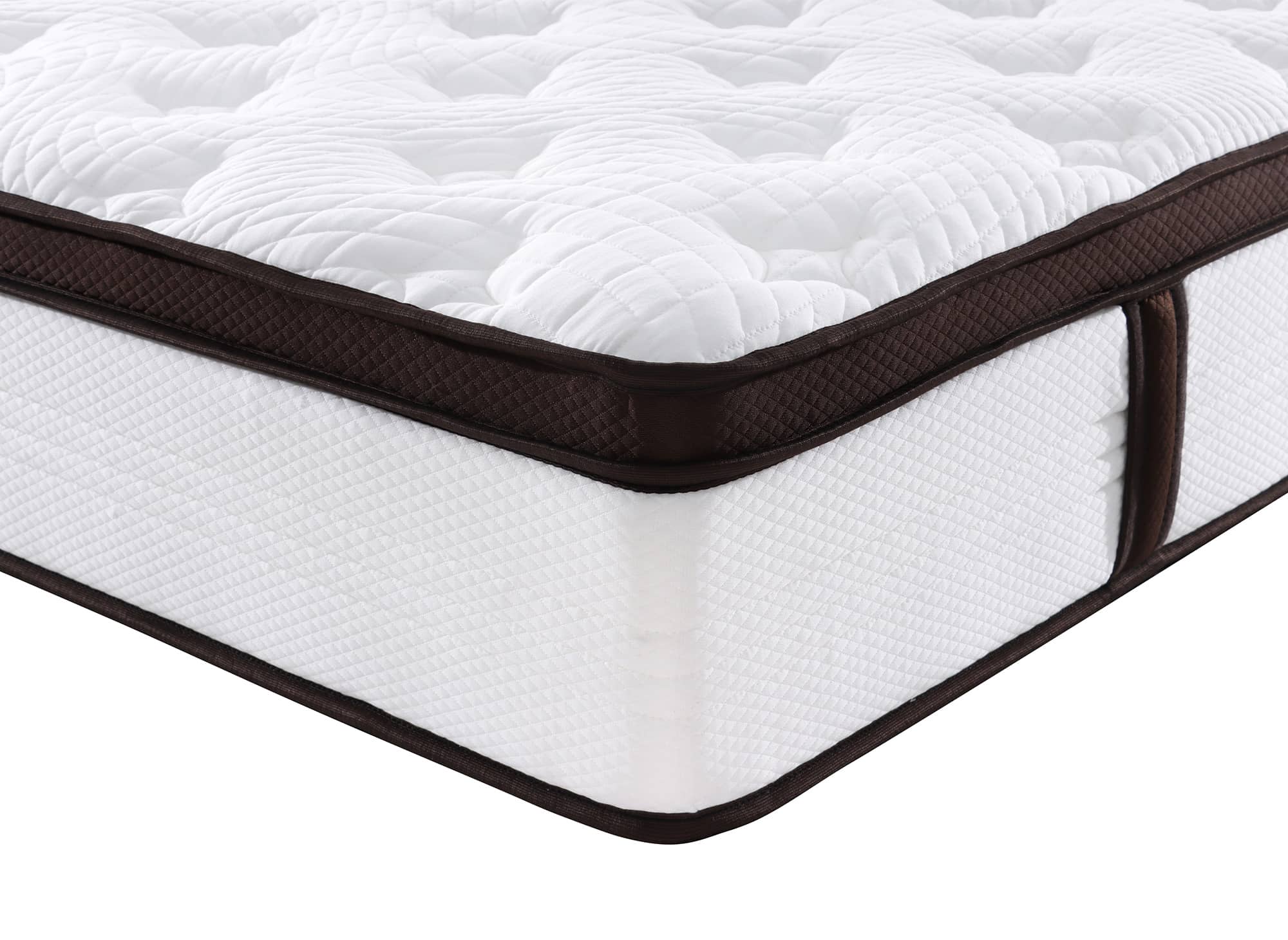 Matelas hybride mousse et ressorts ensachés 160 x 200 cm épaisseur 30 cm MANOA
