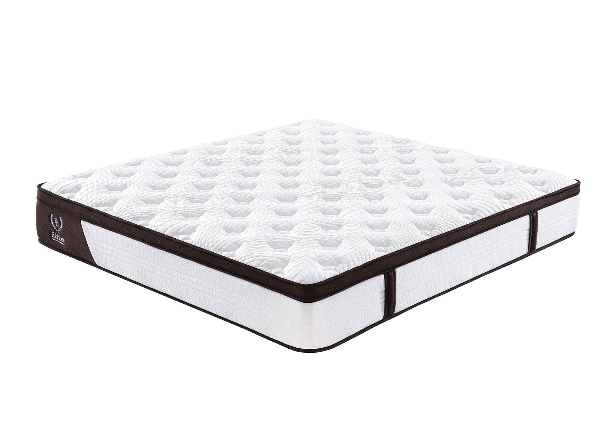 Matelas hybride mousse et ressorts ensachés 140 x 190 cm épaisseur 30 cm  MANOA