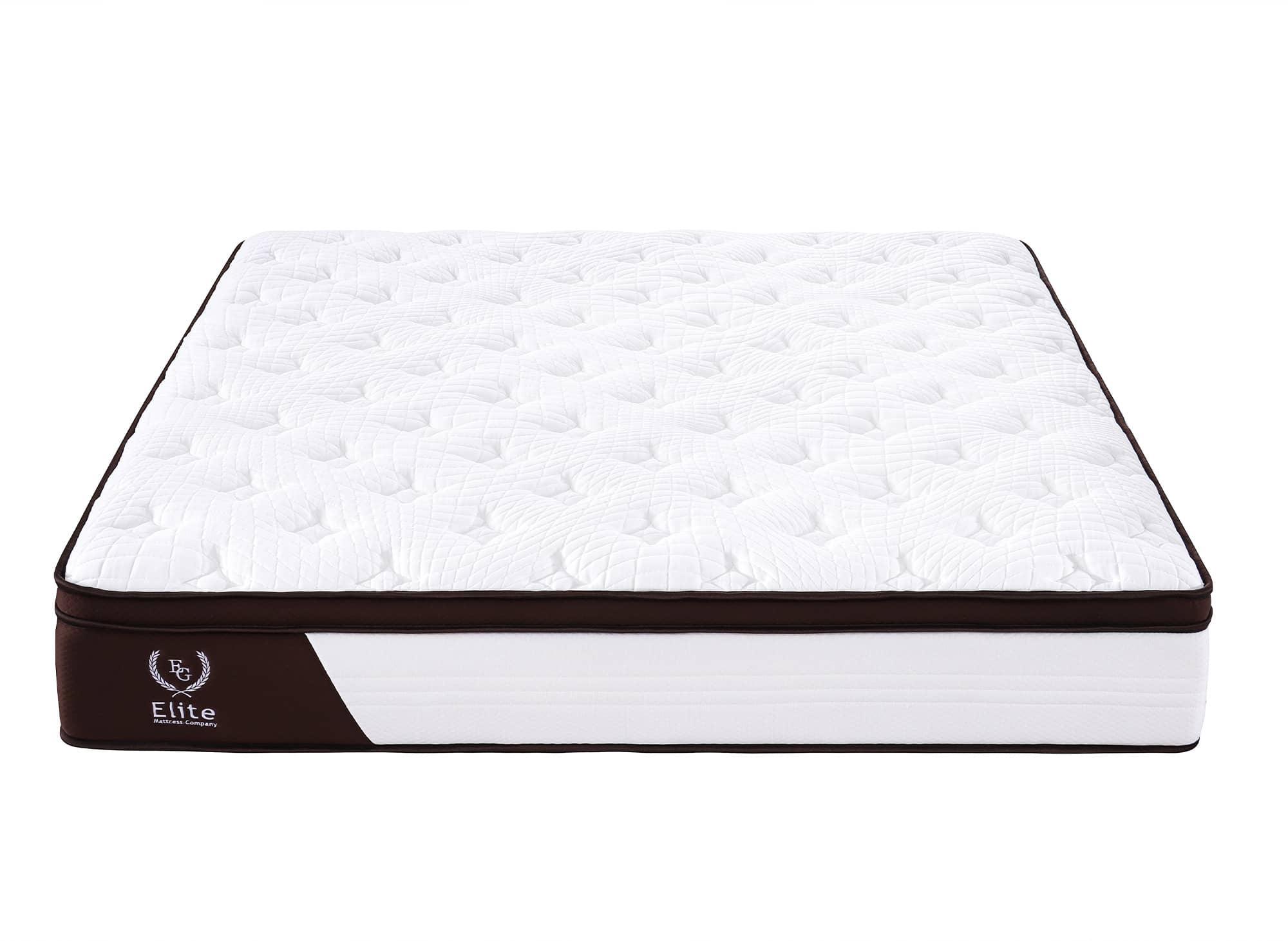 Matelas 140x190 elegance premier, ressorts ensachés, épaisseur 30 cm, mousse de confort multizone, système multicouche différenciée