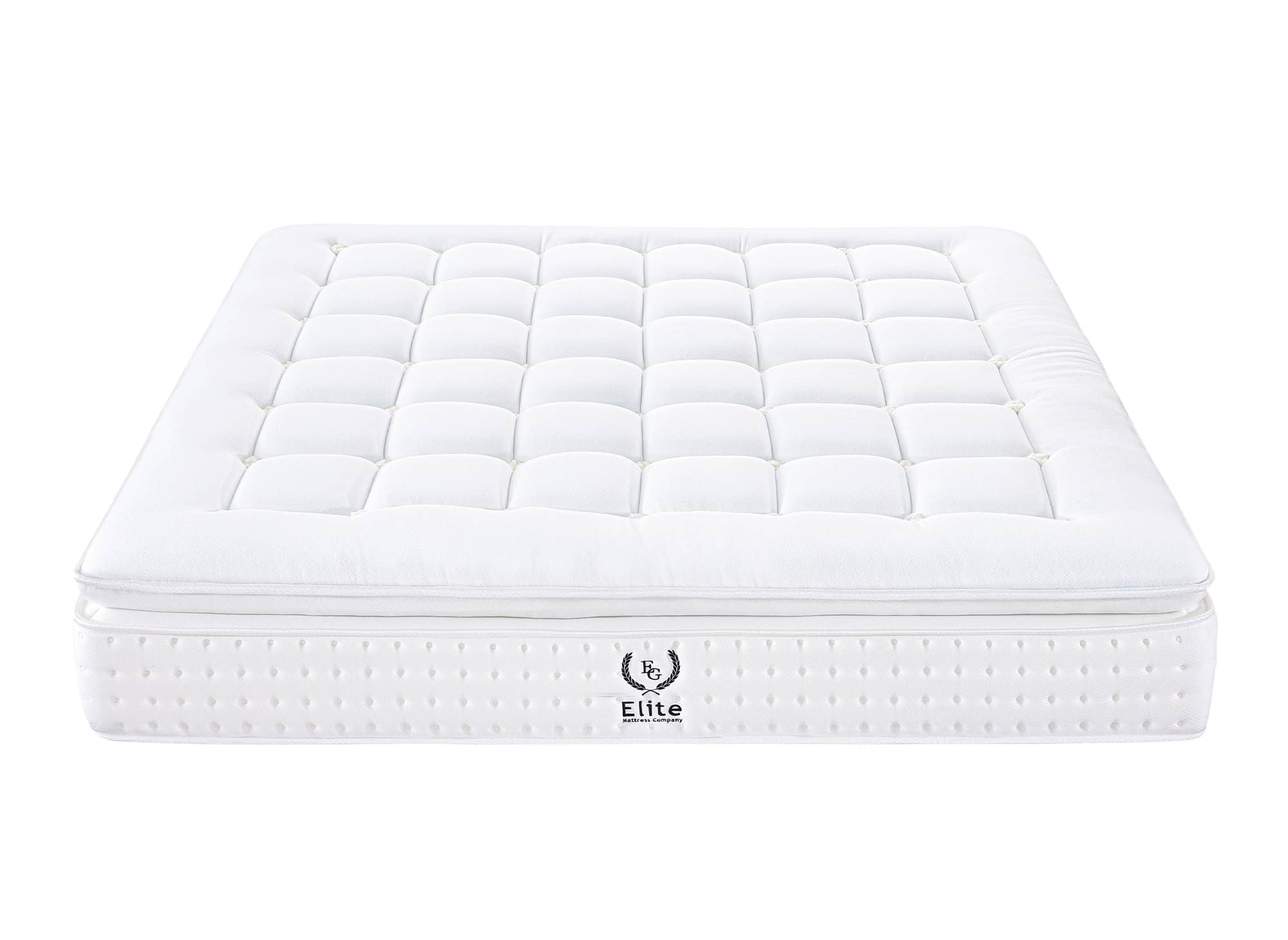Matelas hybride mousse mémoire en gel et ressorts ensachés 180  x 200 cm épaisseur 31 cm SERENA