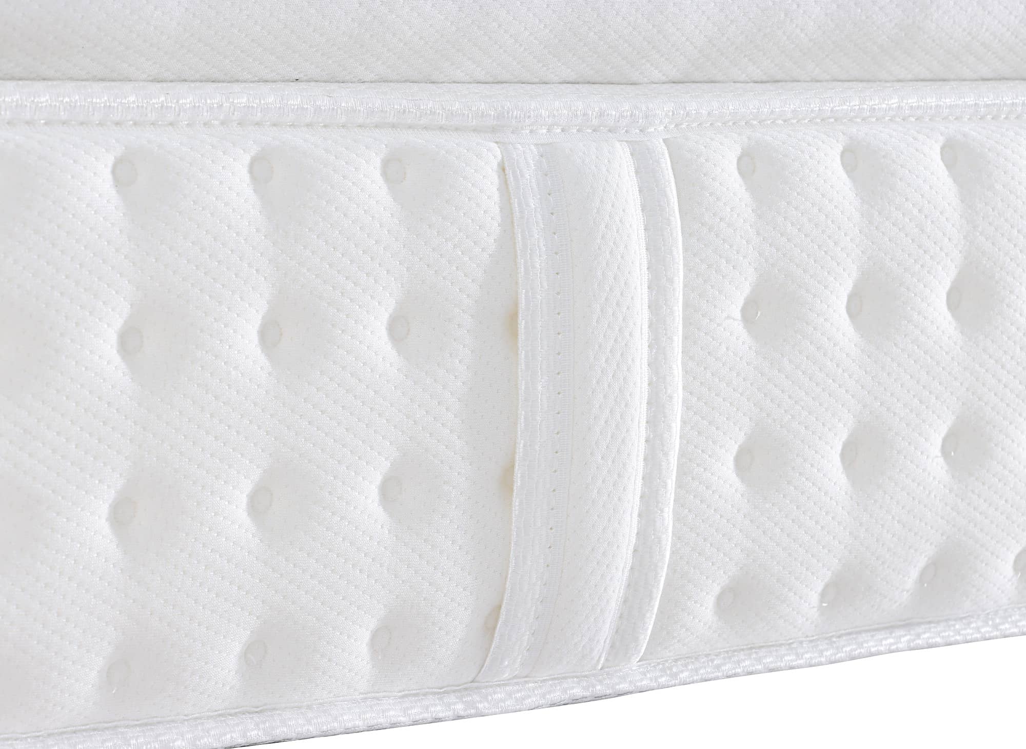 Matelas hybride mousse mémoire en gel et ressorts ensachés 160  x 200 cm épaisseur 31 cm SERENA