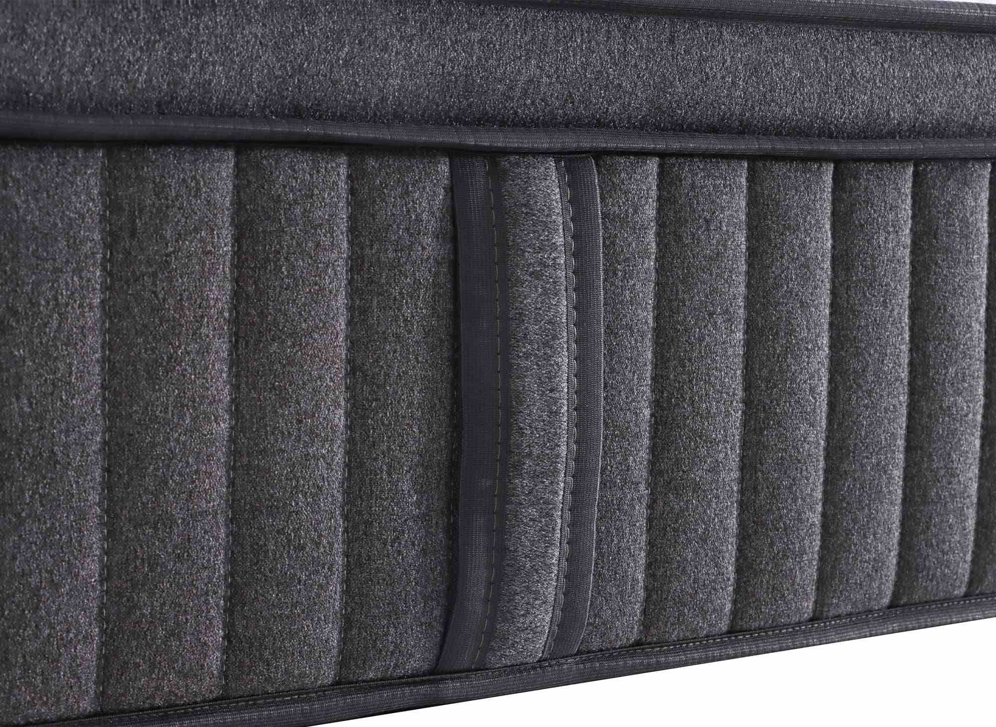 Matelas hybride ressorts ensachés 180 x 200 cm épaisseur 30 cm ASTRO