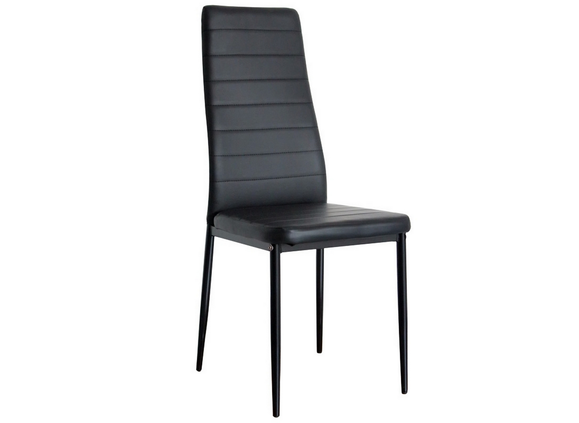 Lot de 6 chaises noires IRIS  DECOINPARIS